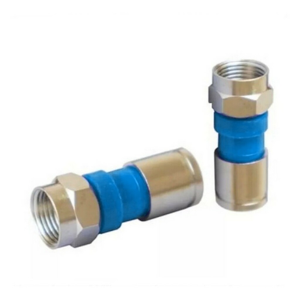 Conector F RG59 Compressão - CNF50010A - Proeletronic