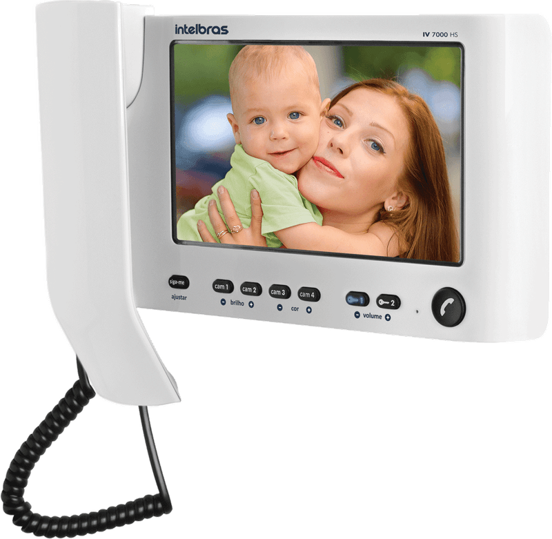 Módulo Interno Vídeo Porteiro IV 7000 HS IN Intelbras