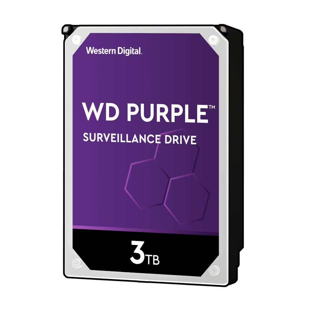 Disco Rígido CFTV HD 3 TB WD Purple Intelbras