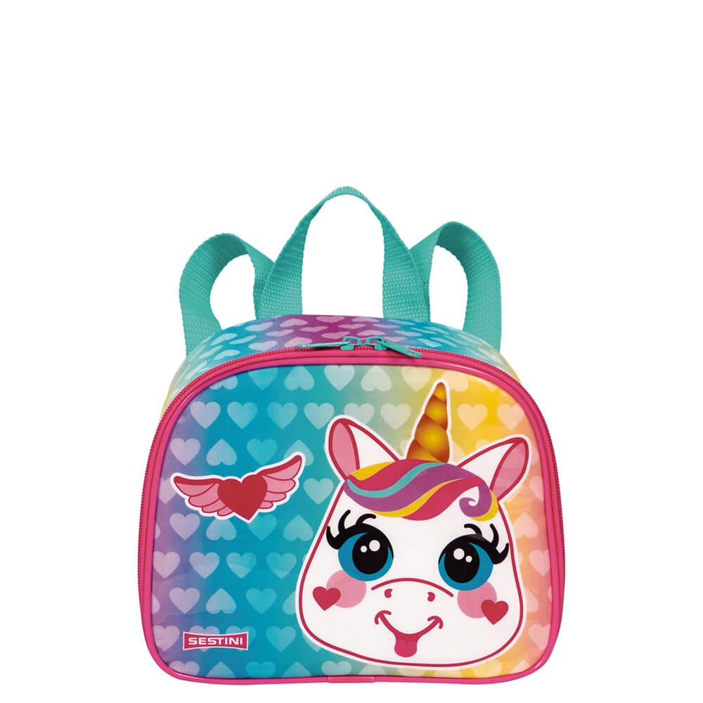 Lancheira Térmica Sestini Unicórnio 21M Pequena Colorido