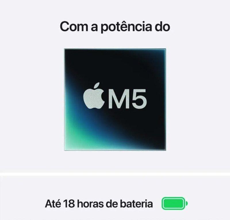 MacBook Air 13″ Chip M5 16 GB RAM 512 GB SSD Midnight