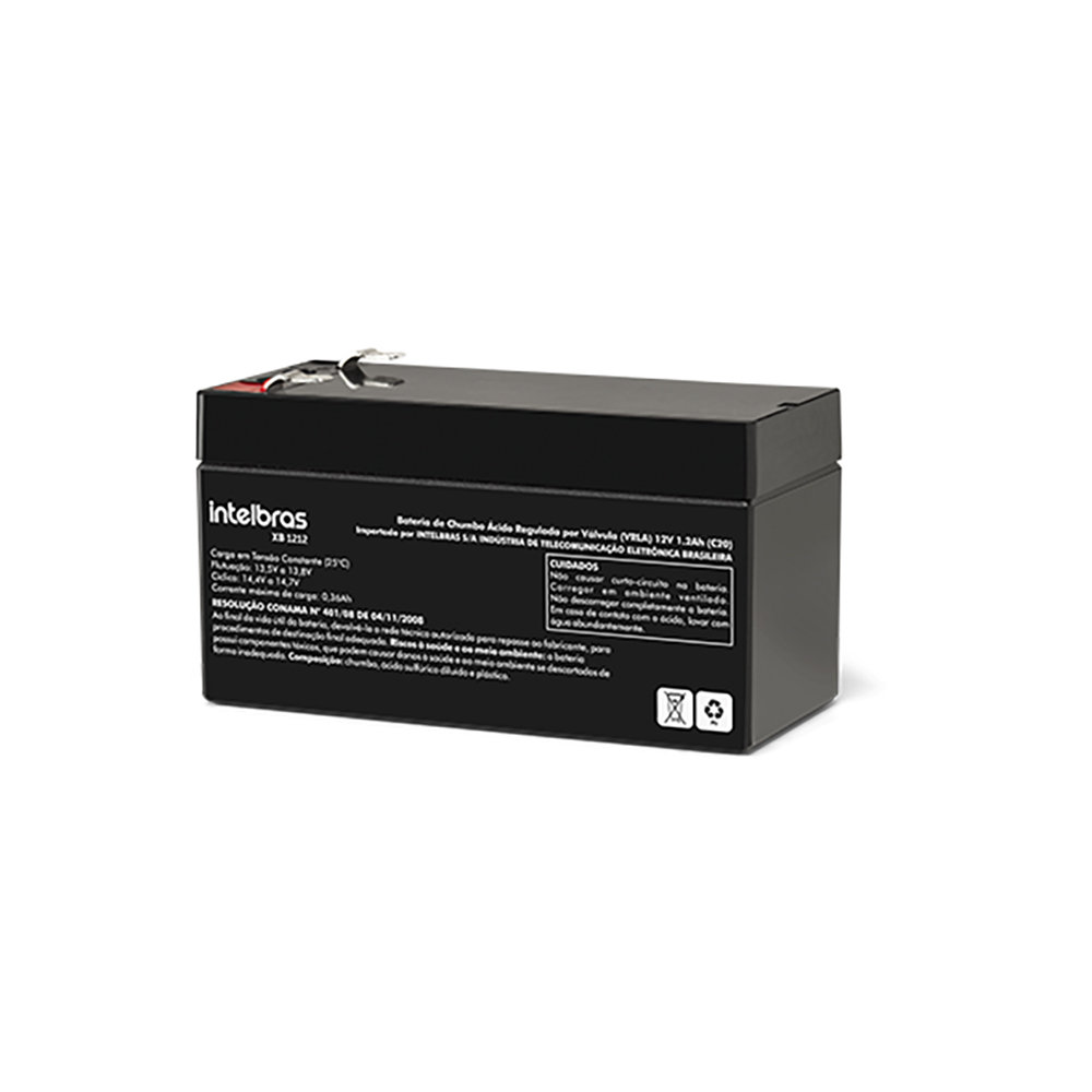 Bateria chumbo-ácido 12V Intelbras XB 1212