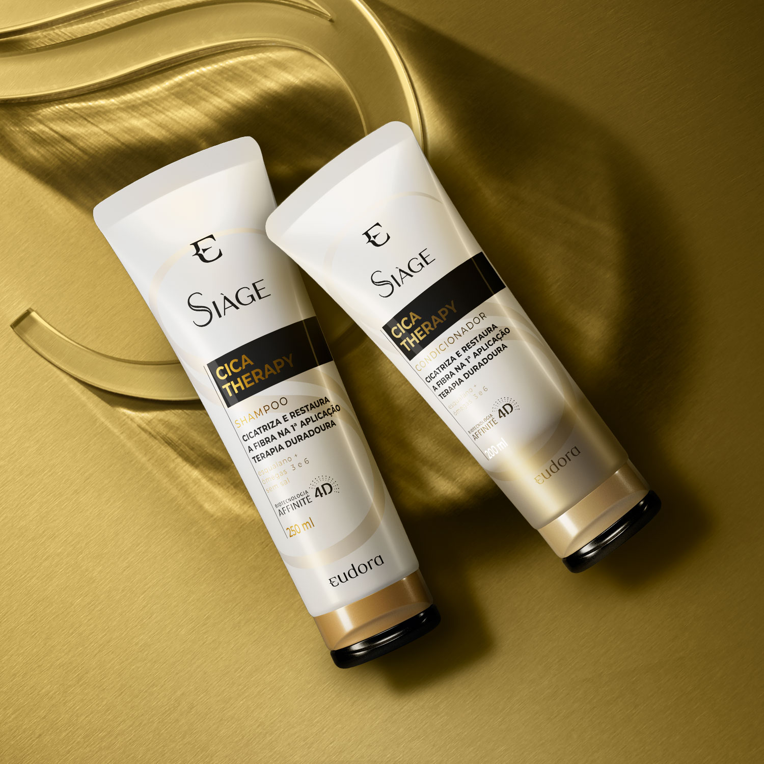 Combo Siàge Cica-Therapy: Shampoo 250ml + Condicionador 200ml