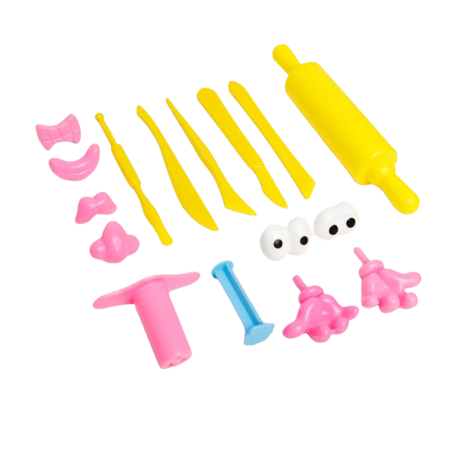 Kit Leo e Leo Massa de Modelar Joy Maleta com 8 Cores mais 15 Moldes