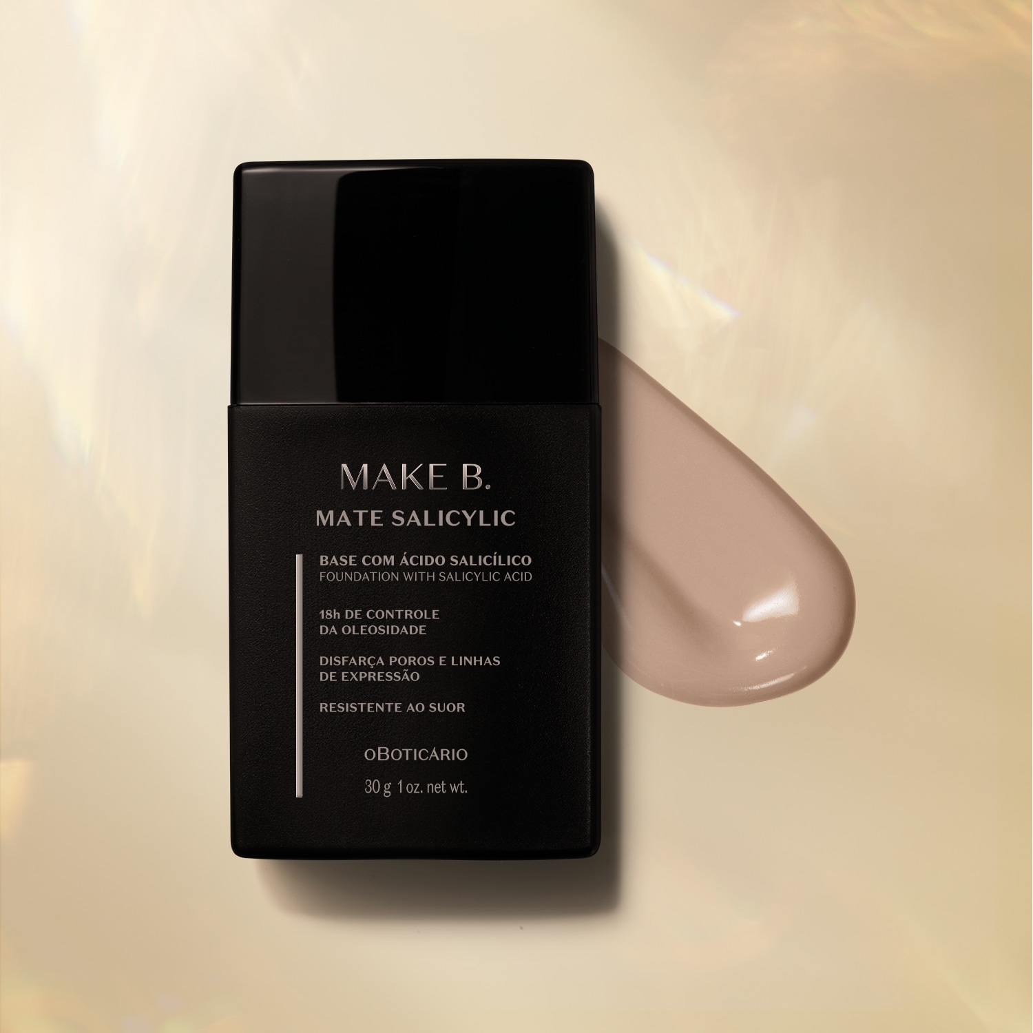 Base Líquida Cor 100 Make B. Mate Salicylic 30g