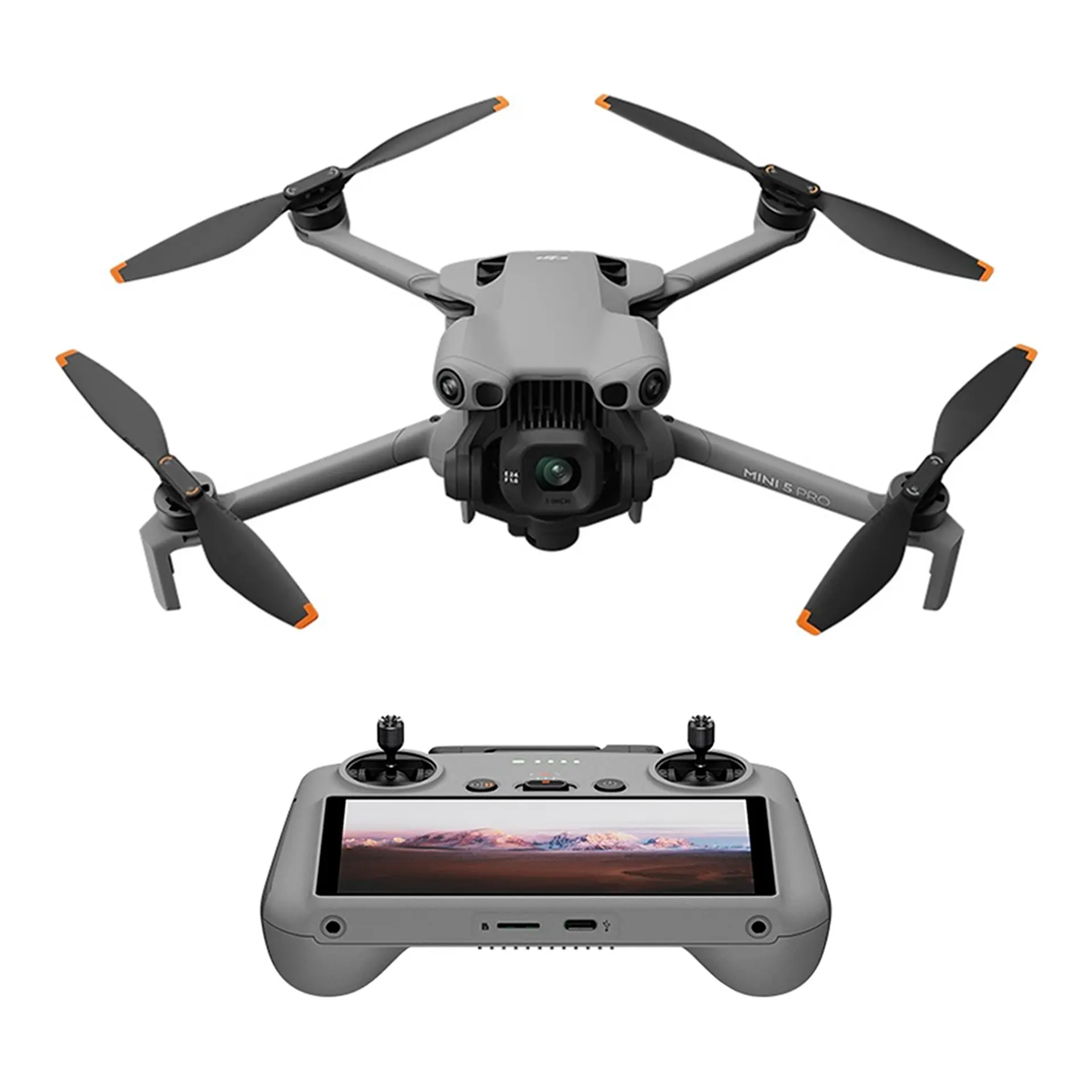 Drone DJI I Mini 5 Pro Fly More Combo com Tela DJI067 - Cinza - Bivolt