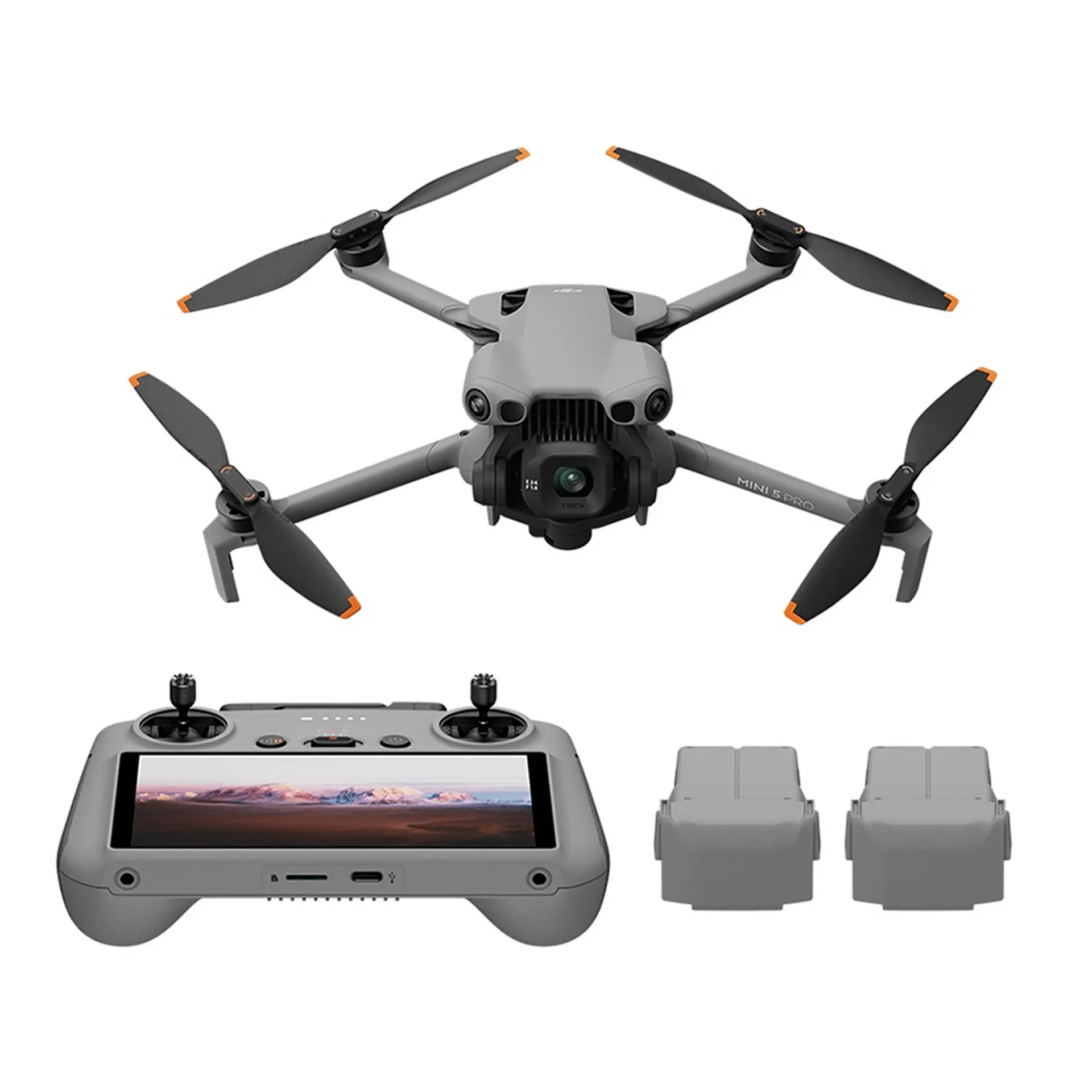 Drone DJI I Mini 5 Pro Fly More Combo com Tela DJI067 - Cinza - Bivolt