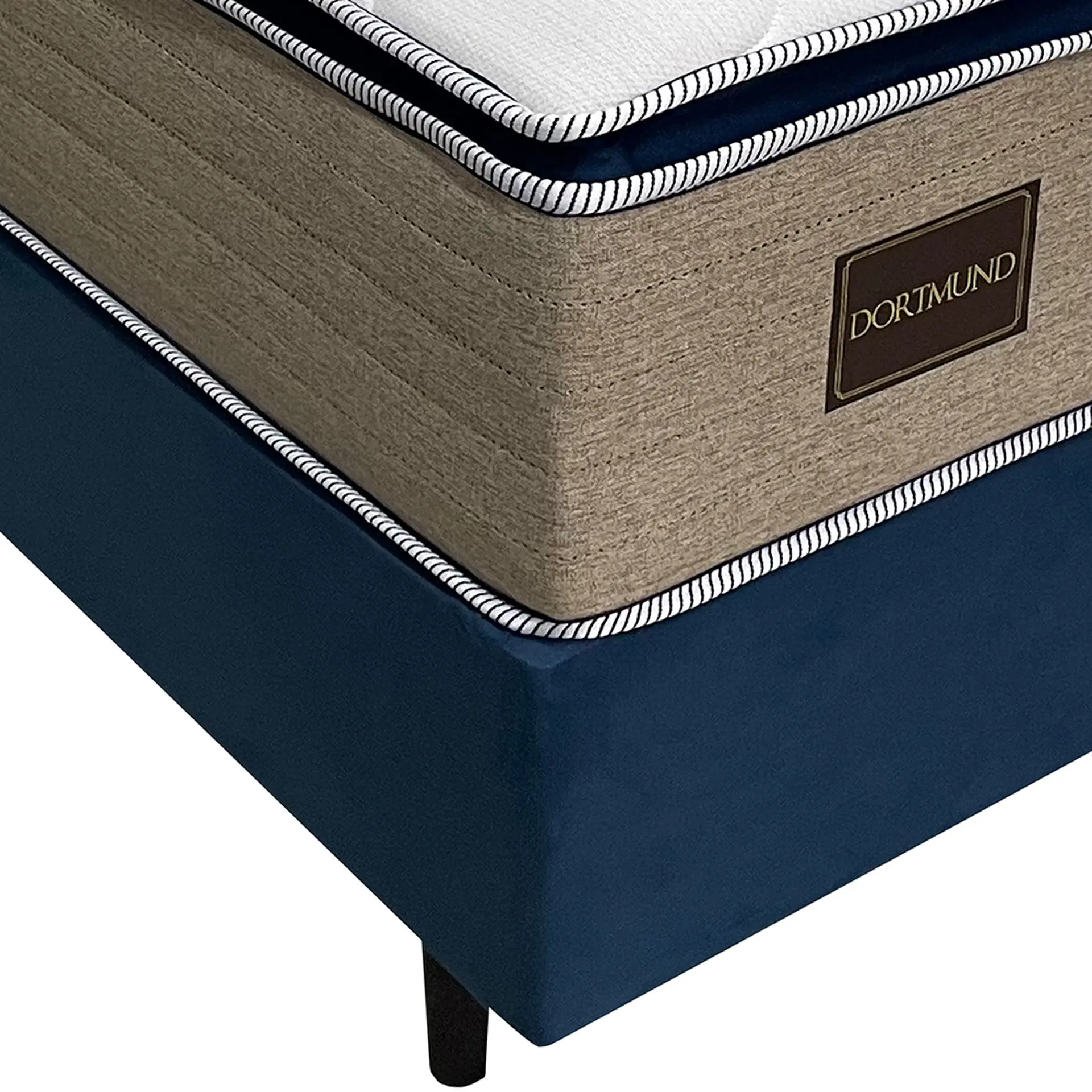 Colchão Queen Size Molas BlueWave Gazin Dortmund 158x198 - Castor