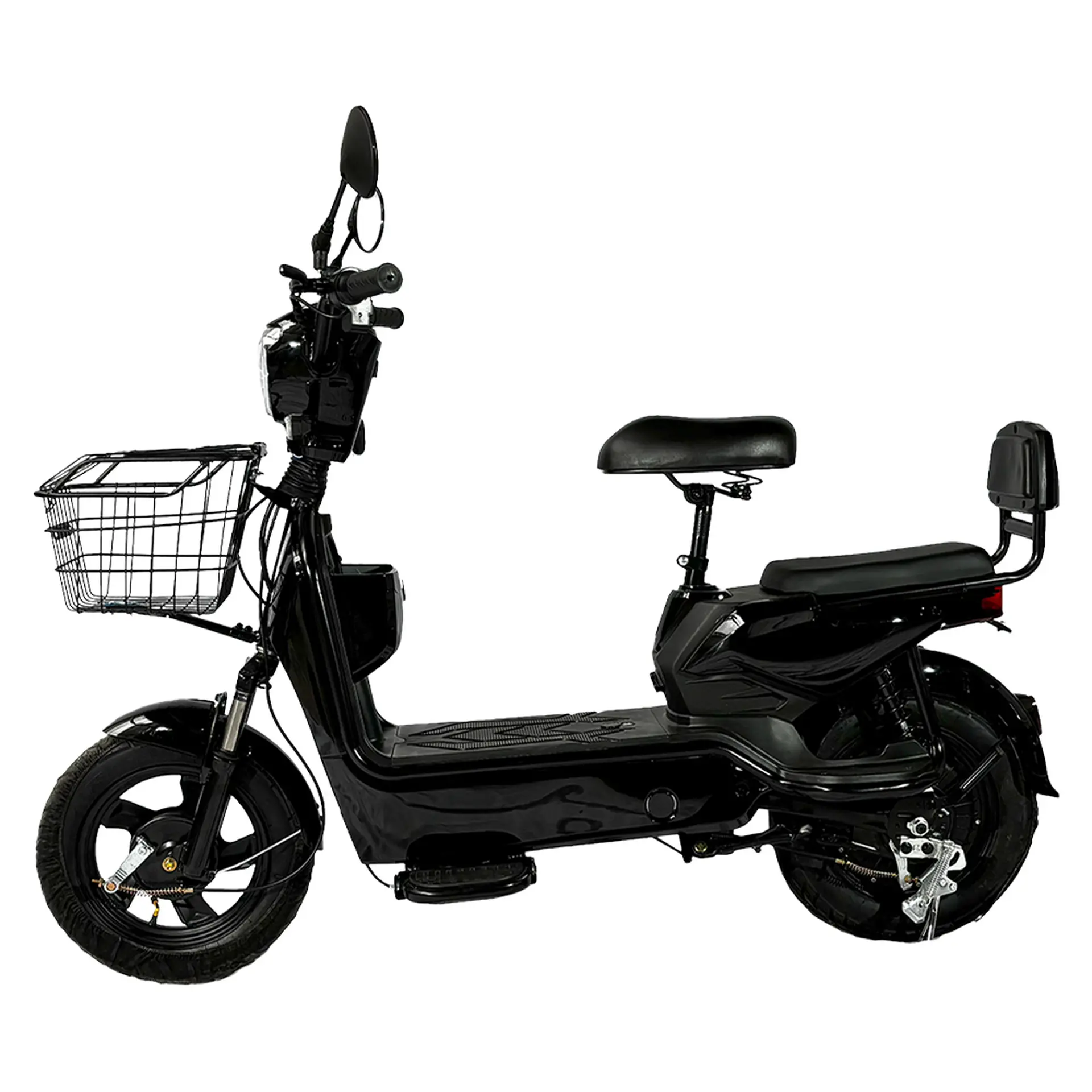 Scooter Elétrica Bike 7 Aro 10 Elemovi 500W Freio a Tambor - Vermelho - Bivolt