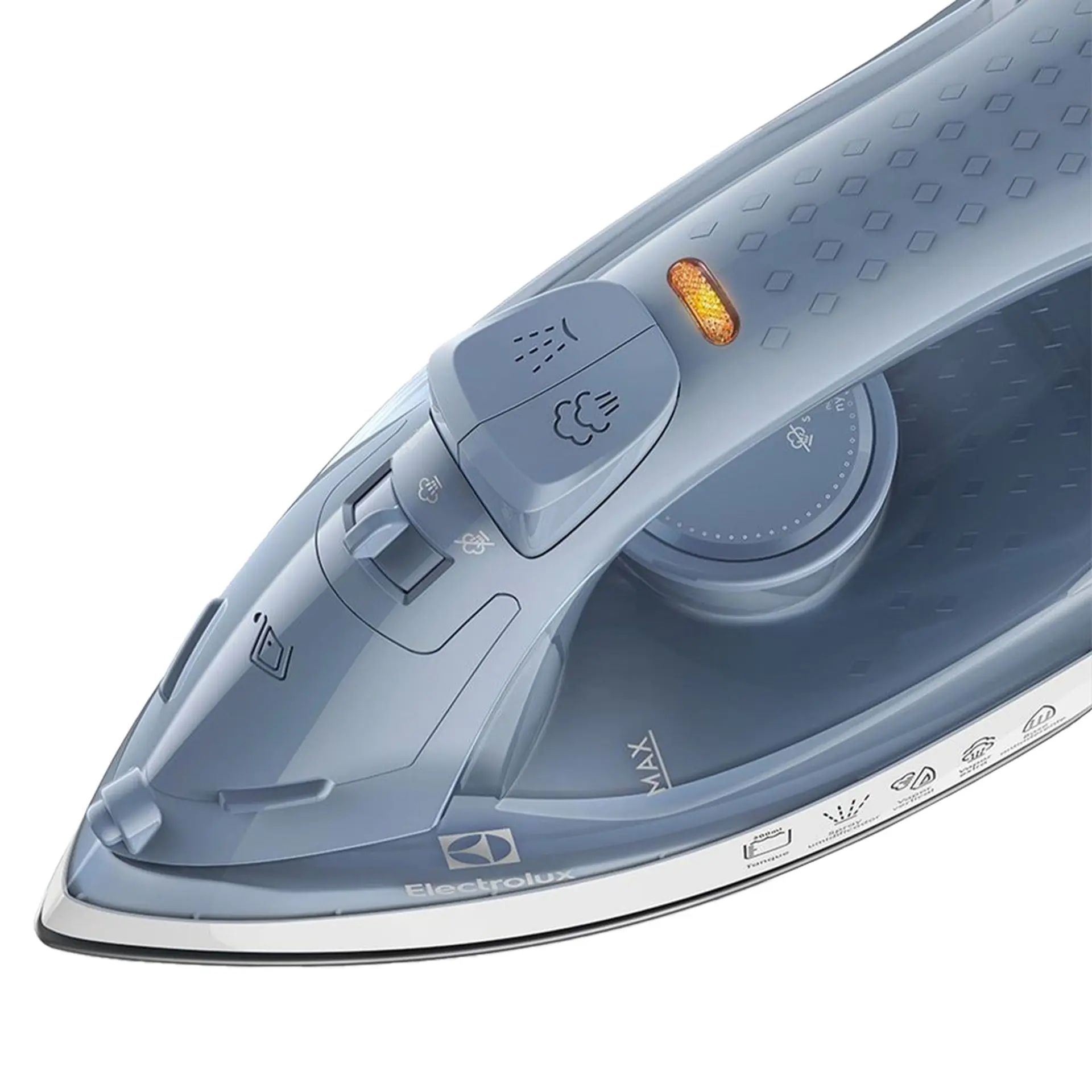 Ferro de Passar a Vapor e Seco Electrolux Efficient Vapor Vertical ESI10 - Azul - 110 Volts