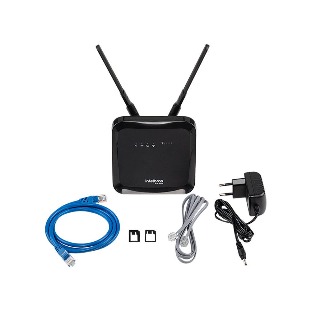 Interface Celular 4G Wi-Fi Intelbras ICW 4002