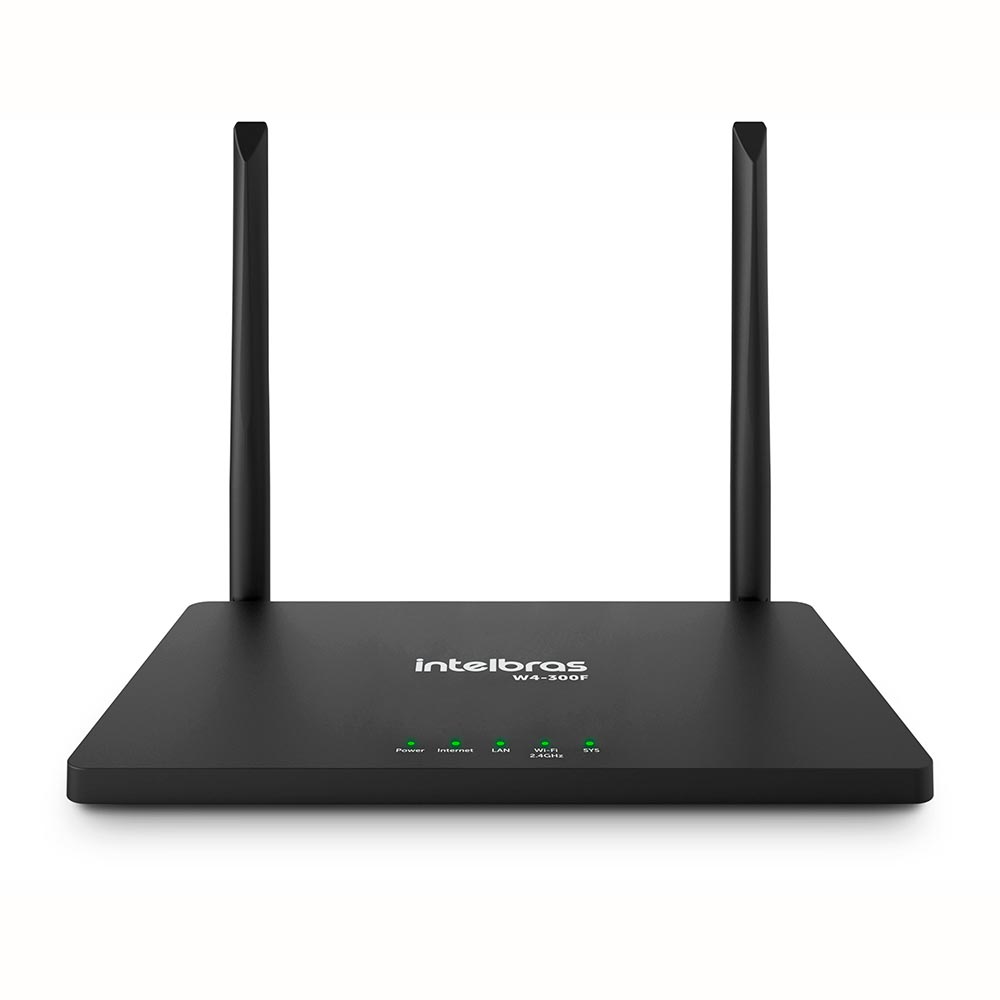 Roteador Wi-Fi 4 Wi Force Intelbras W4 300F