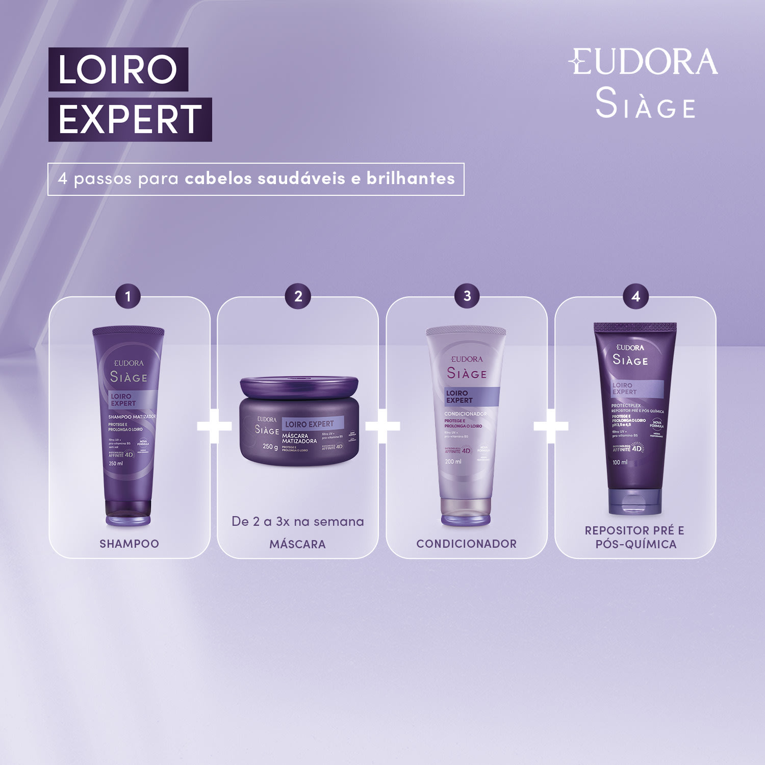 Shampoo Desamarelador Siàge Loiro Expert 250ml