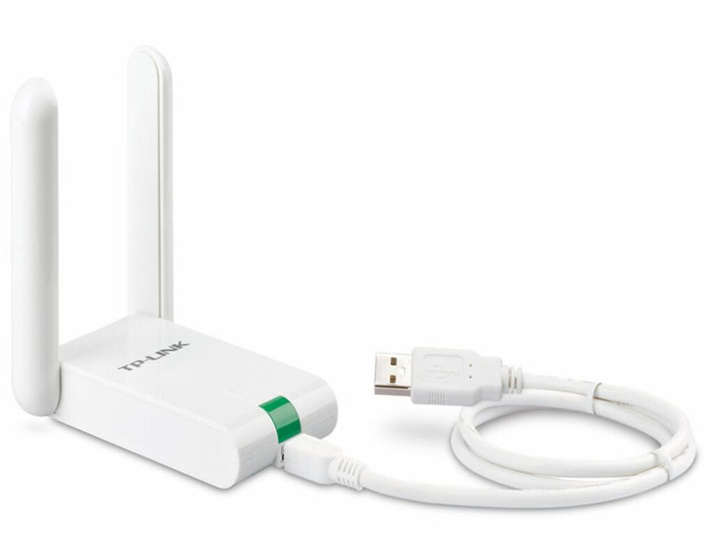 Adaptador USB Wireless Tp-Link 300N 2 Antenas de Alto Ganho - TL-WN822N