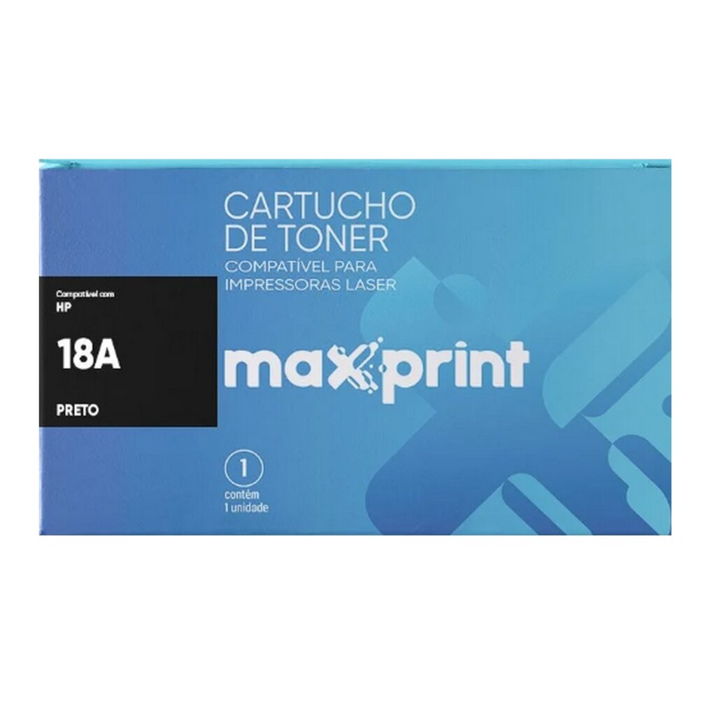 Toner HP P-1095 Preto Maxprint CF218A - M104A, M104W,MFP 132A, M132FW, M132FP, M132FW, M132NW, M132SNW