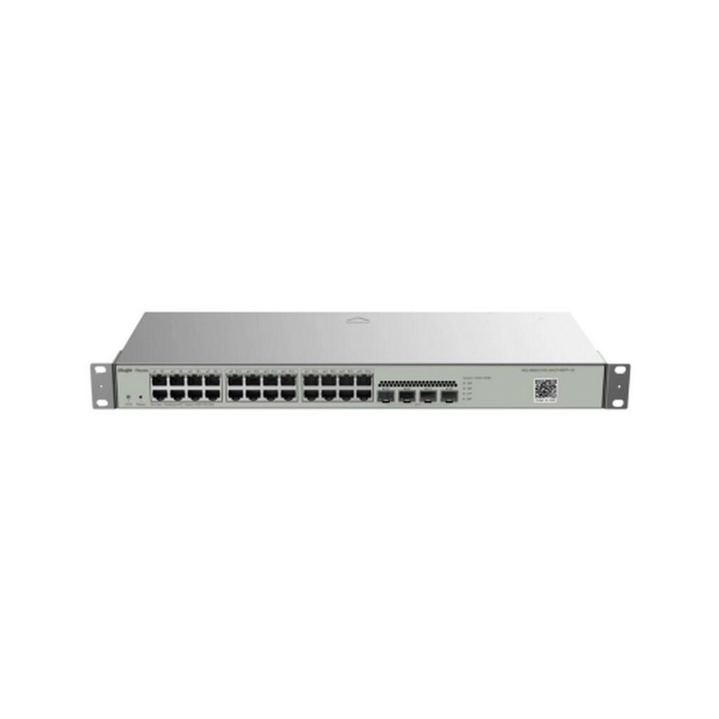 Switch Gerenciável L2 Ruijie | Reyee RG-NBS3100-24GT4SFP-V2 24 Portas Gigabit +4 SFP - 32106