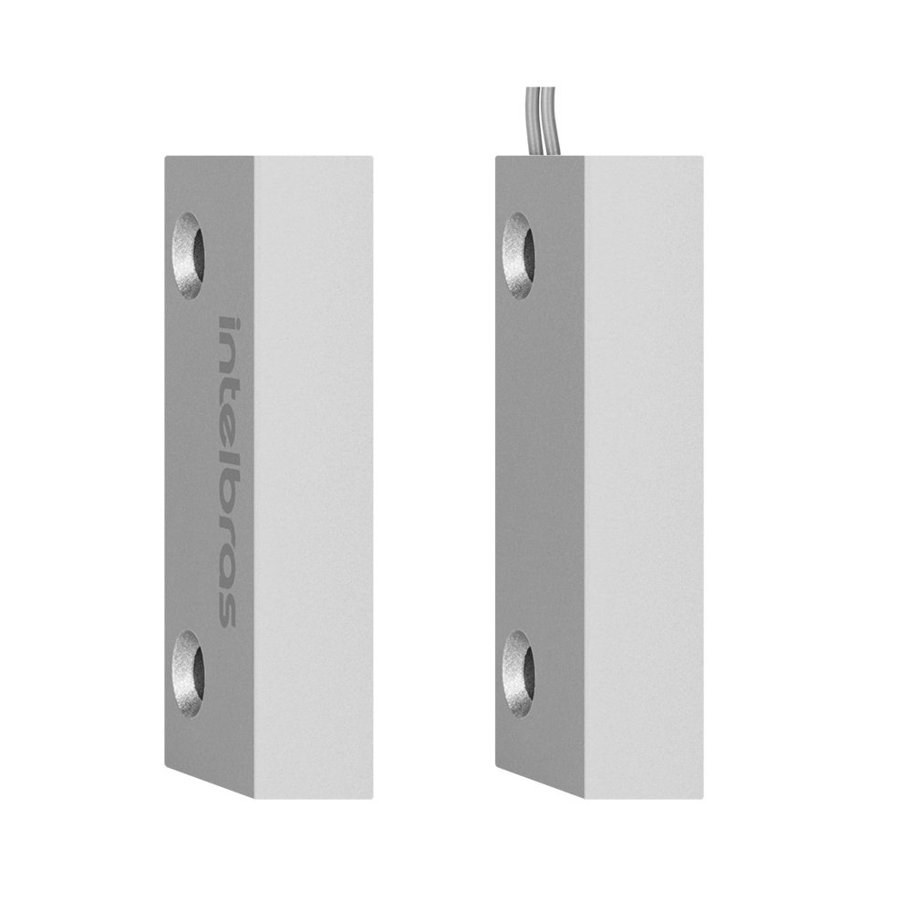 Sensor de Abertura Magnético com Fio Intelbras XAS PORTA DE AÇO MINI