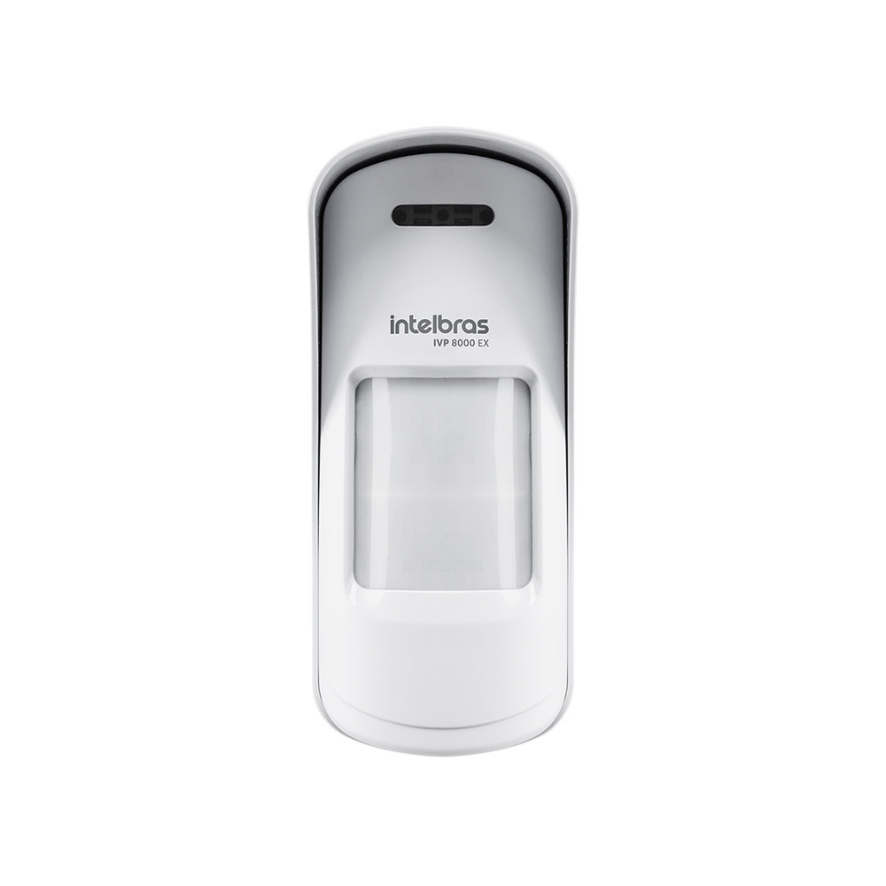 Sensor de Movimento Infravermelho Sem Fio Intelbras IVP 8000 EX