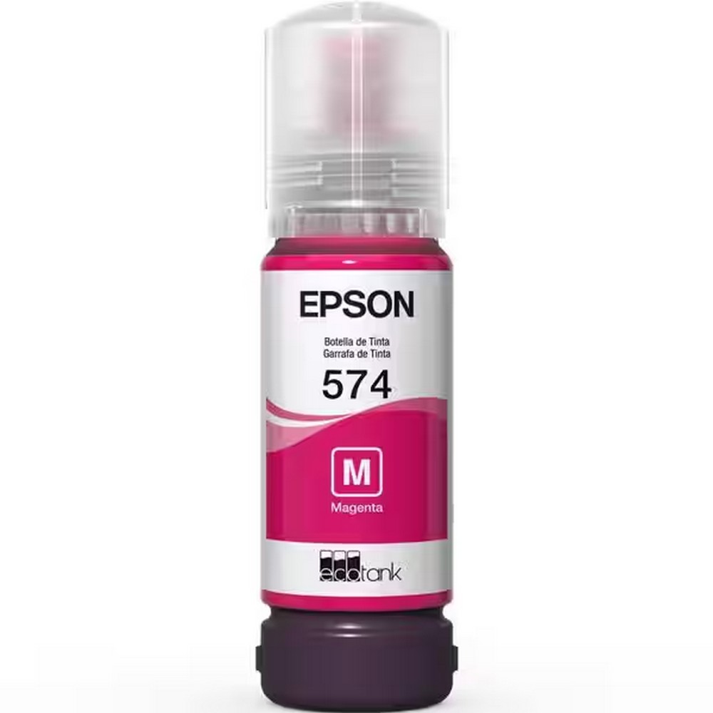 Tinta para Cartucho Epson Magenta Original T574320 7.200 páginas para L8050 L18050