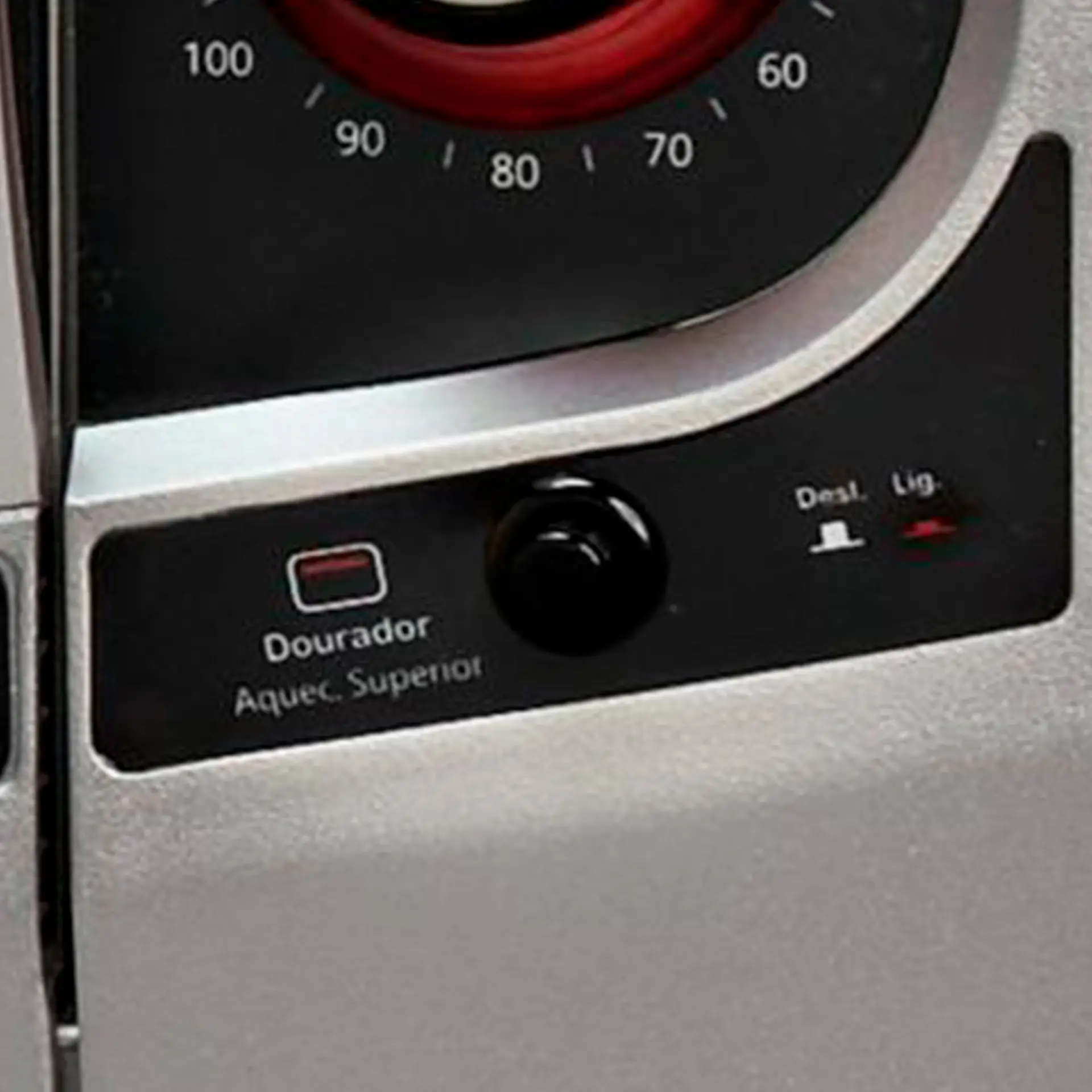 Forno Elétrico de Bancada 44L Fischer Gourmet Grill com Timer 1775W - Prata - 110 Volts