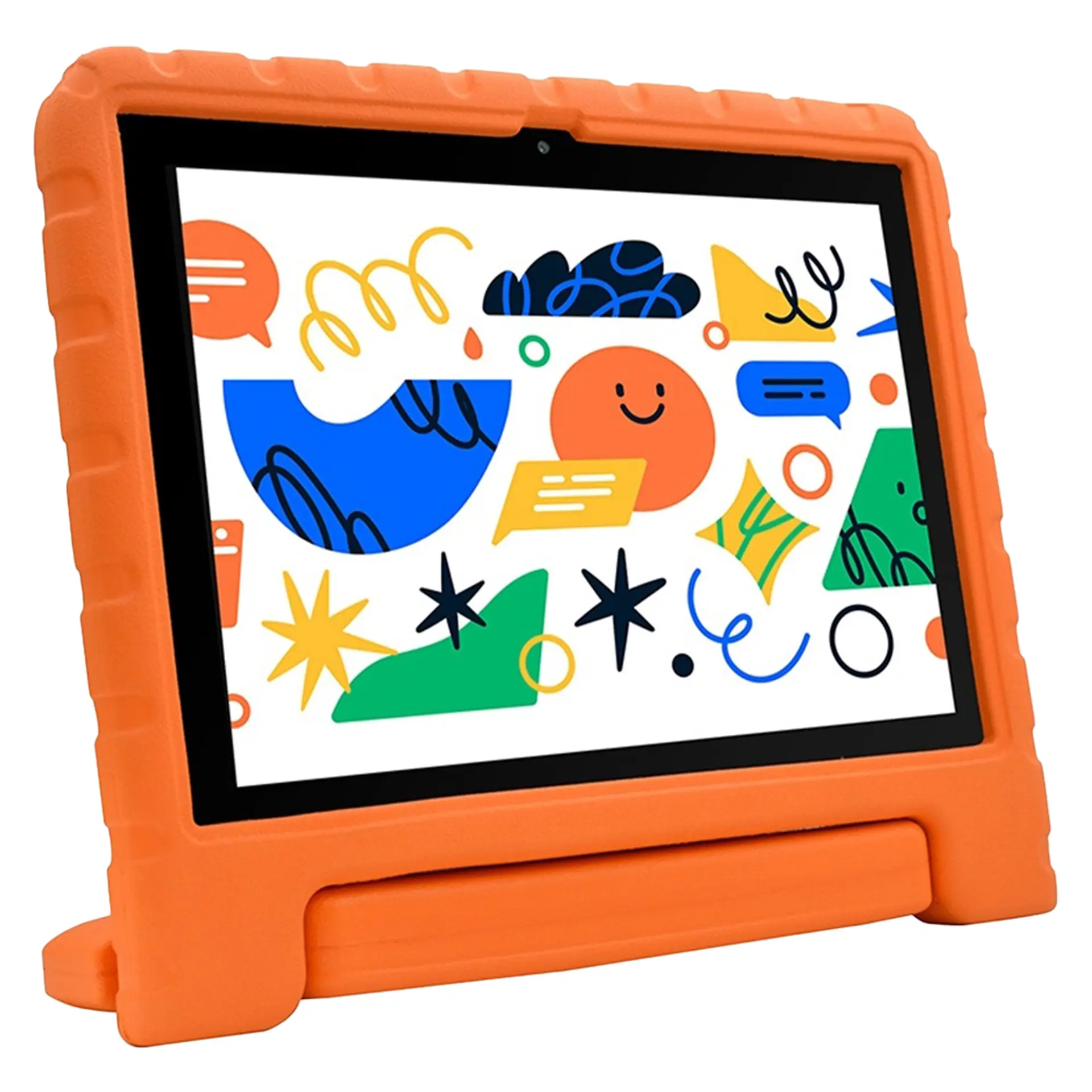 Tablet Multi Kid Pad 10" 128GB 6GB Android 13 NB425 - Laranja - Bivolt