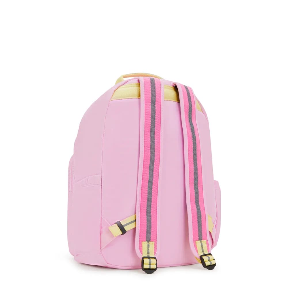 Mochila Kipling Seoul Cotton Candy Grande Rosa