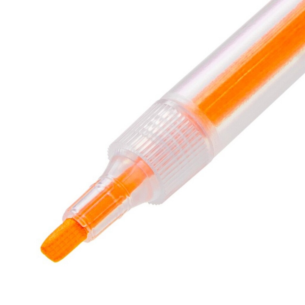Caneta Marca Texto Clear Laranja Caixa com 12 Unidades - Maxprint - 70000139