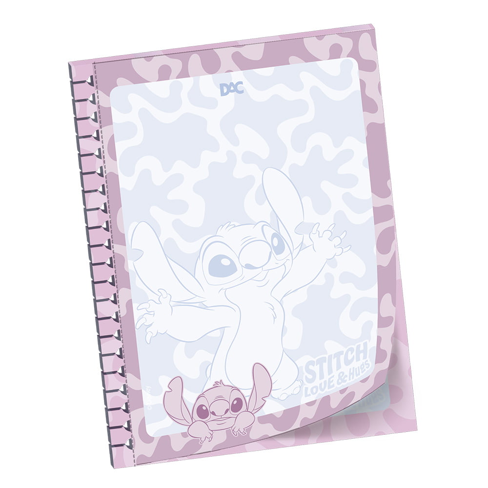 Papel de Carta DAC Universitário Disney Stitch 50 Folhas 90g