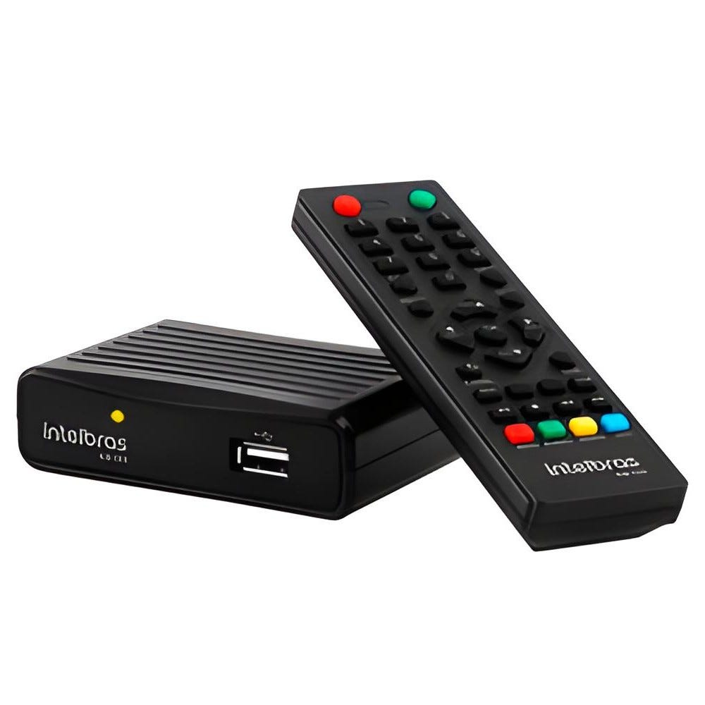 Conversor Digital de TV Intelbras com Gravador CD 700