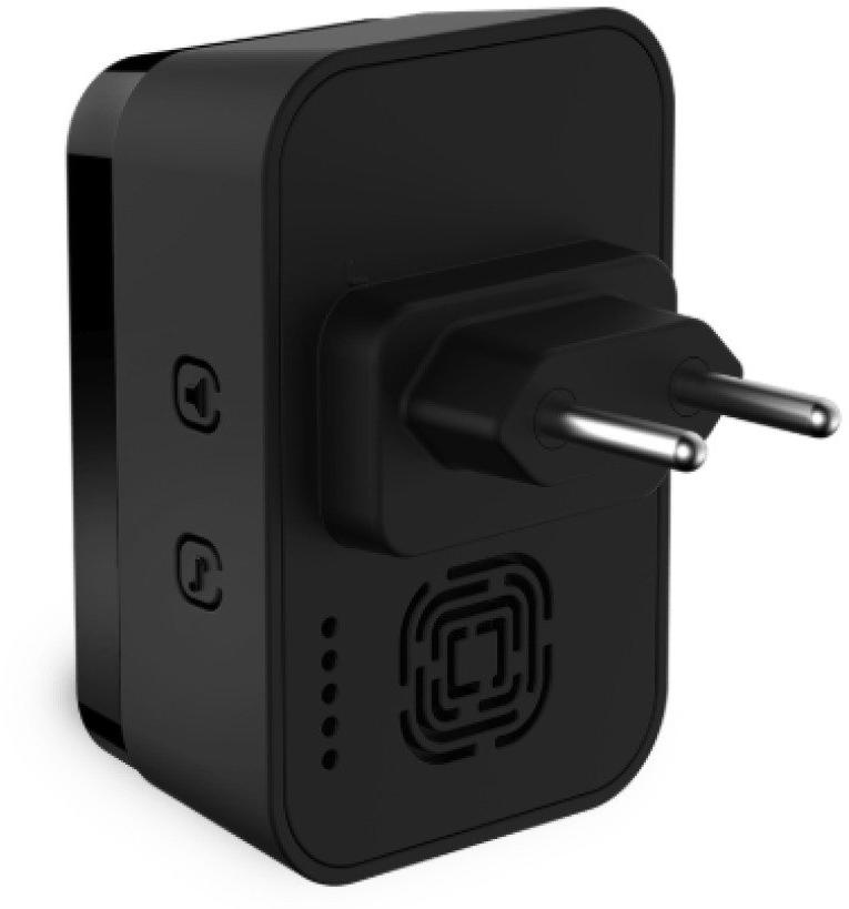 Campainha Sem Fio com Bateria Intelbras CIB 101 Preta