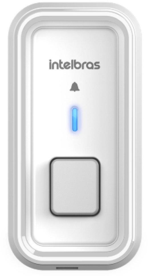 Campainha Sem Fio com Bateria Intelbras CIB 101 Branca