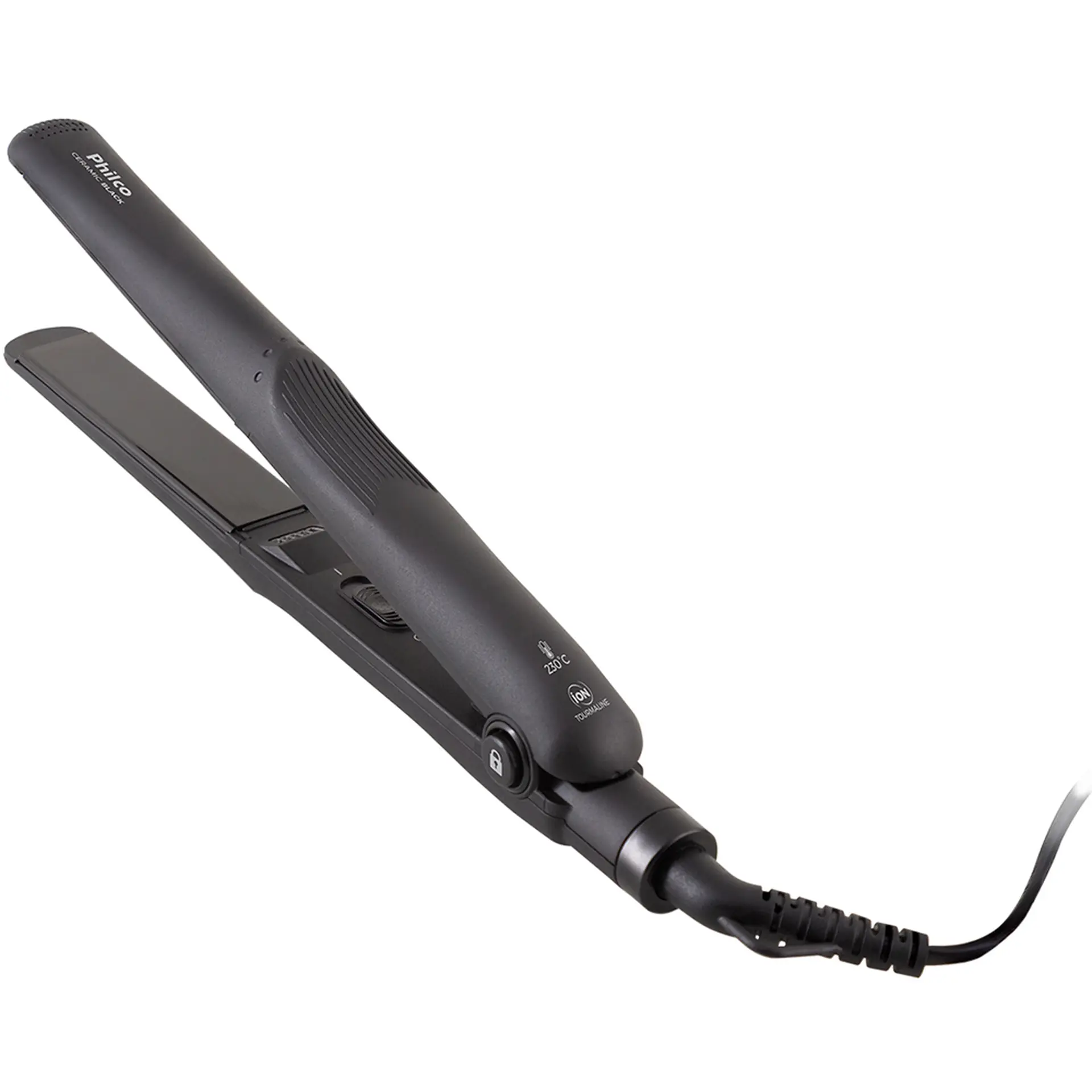Prancha Philco Ceramic Black Philco Cerâmica 230°C PRO8 - Preto - Bivolt