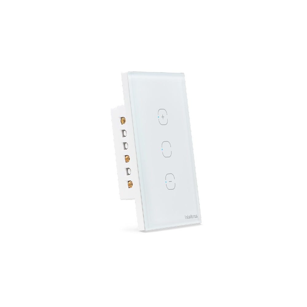 Interruptor Dimmer Smart Wi-Fi Touch Intelbras EWS 1101 Branco