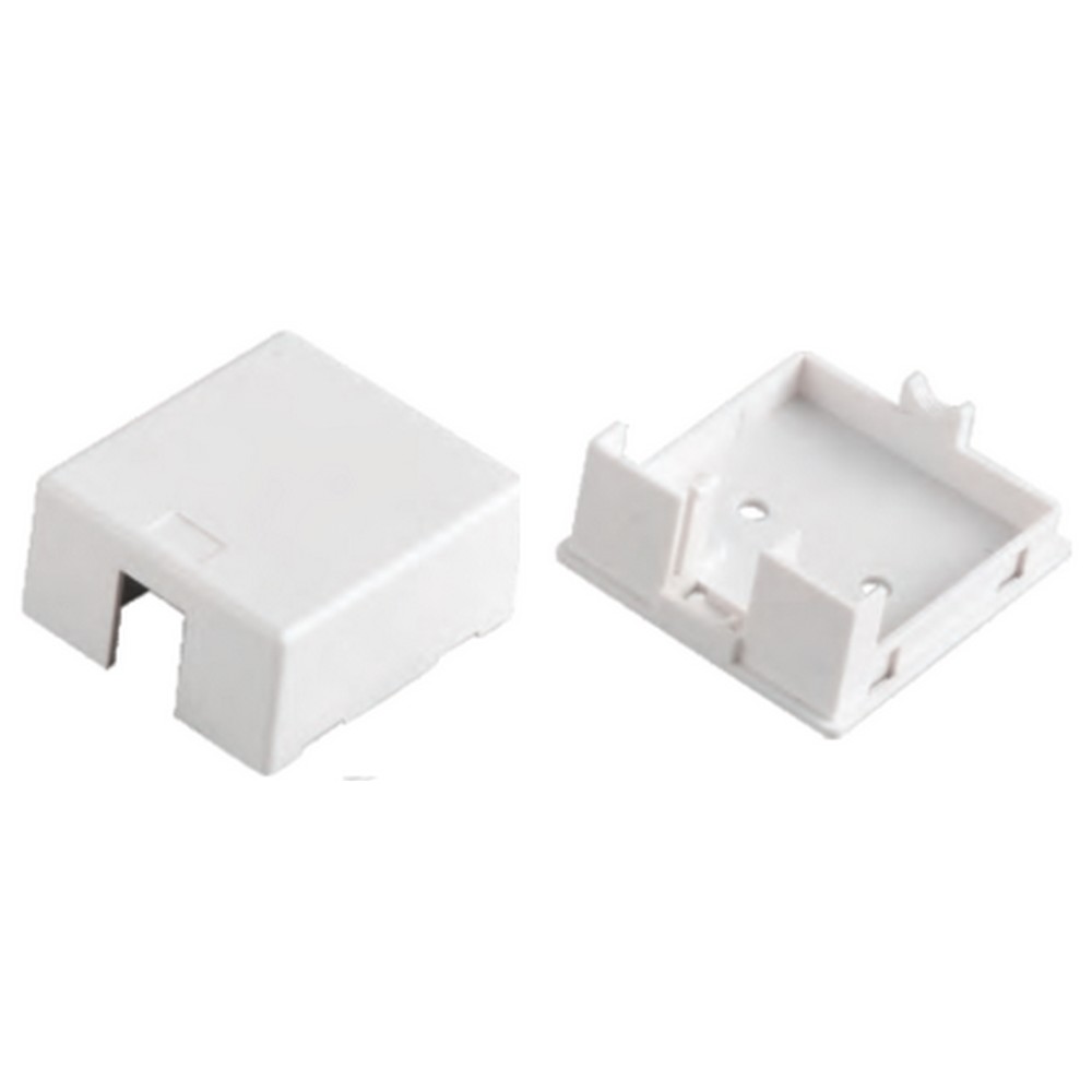 Caixa Sobrepor 1 Keystone RJ45 Vázio 180 Graus Seccon SecLan WT2404A
