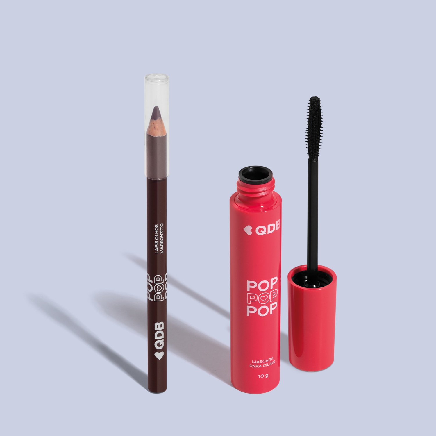 Combo POP Quem Disse, Berenice? : Máscara Para Cílios 10g + Lápis Marrom Para Olhos 1,1g