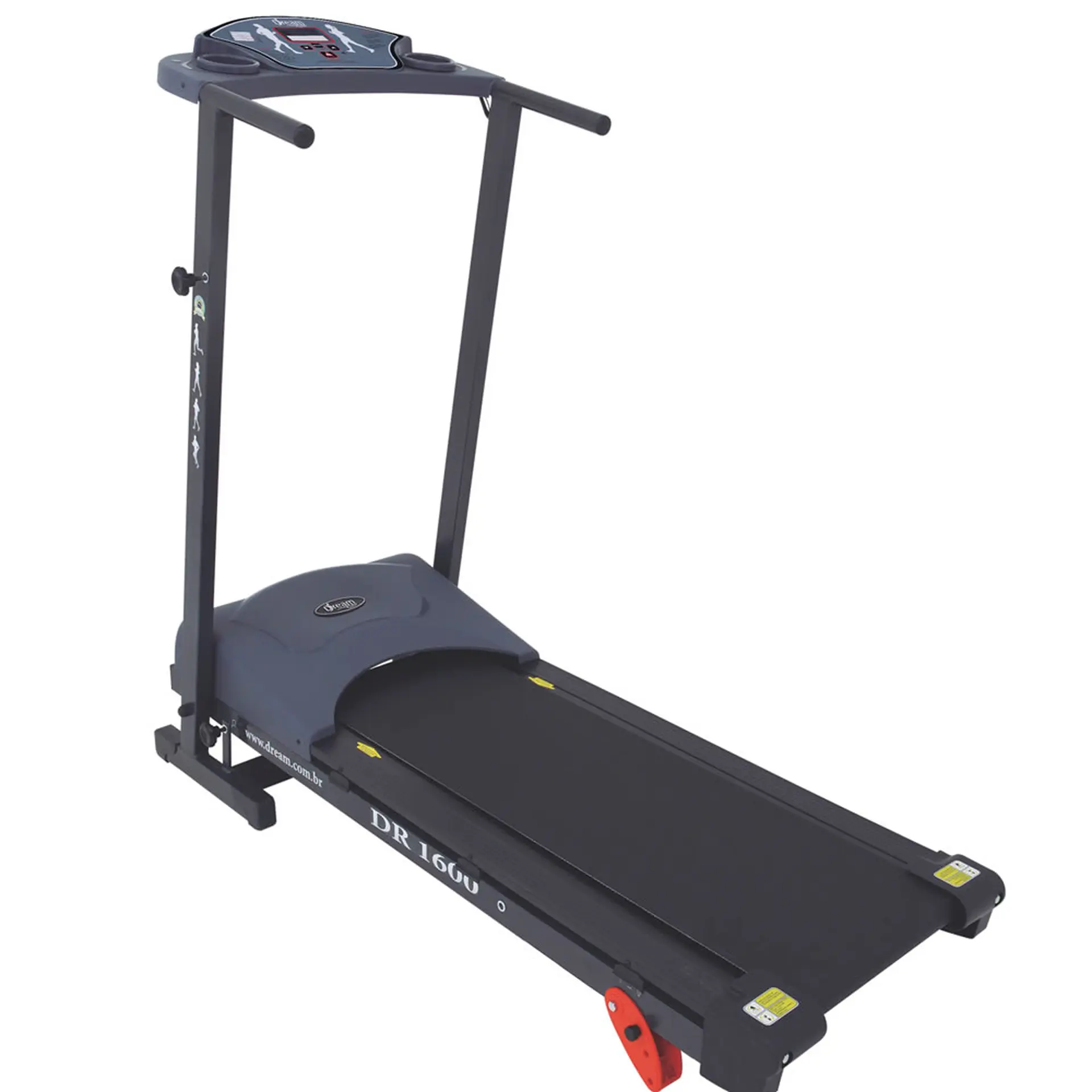 Esteira Ergométrica Dream DR1600 até 110kg Dobrável Motor 1.6Hp - Bivolt