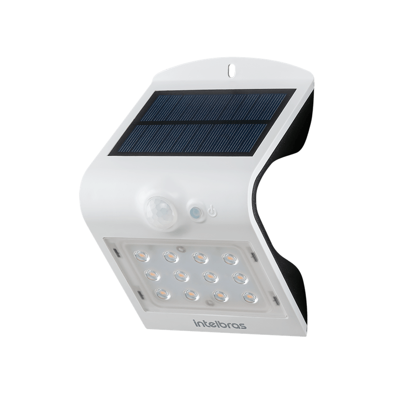 Arandela Solar Intelbras ASI 220 Luz Branca