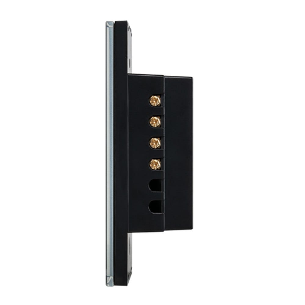 Interruptor Touch Inteligente Zigbee Intelbras EZS 1002 Preto