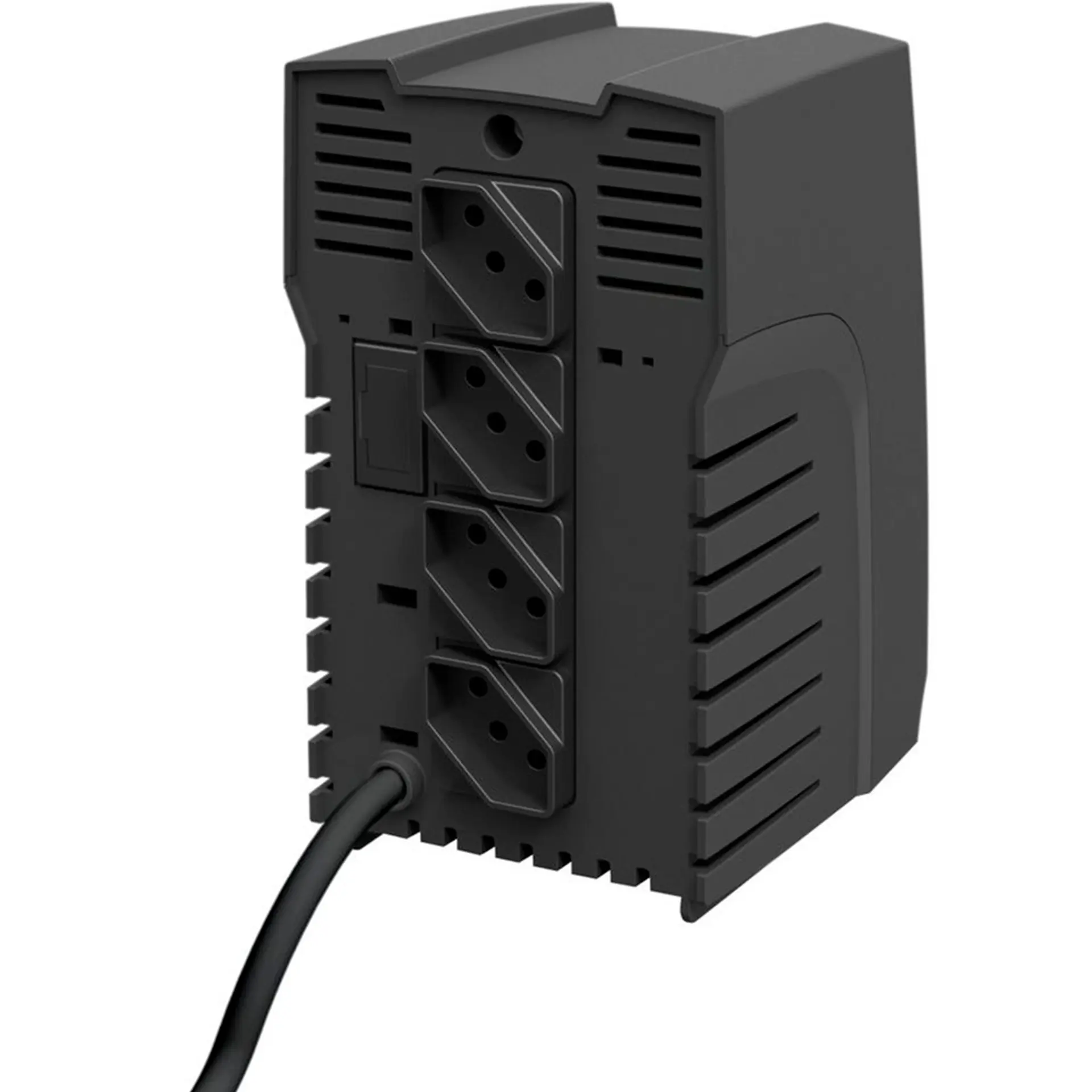 Estabilizador TS Shara Powerest 300VA 4 Tomadas Monovolt 9119 - Preto - 220 Volts