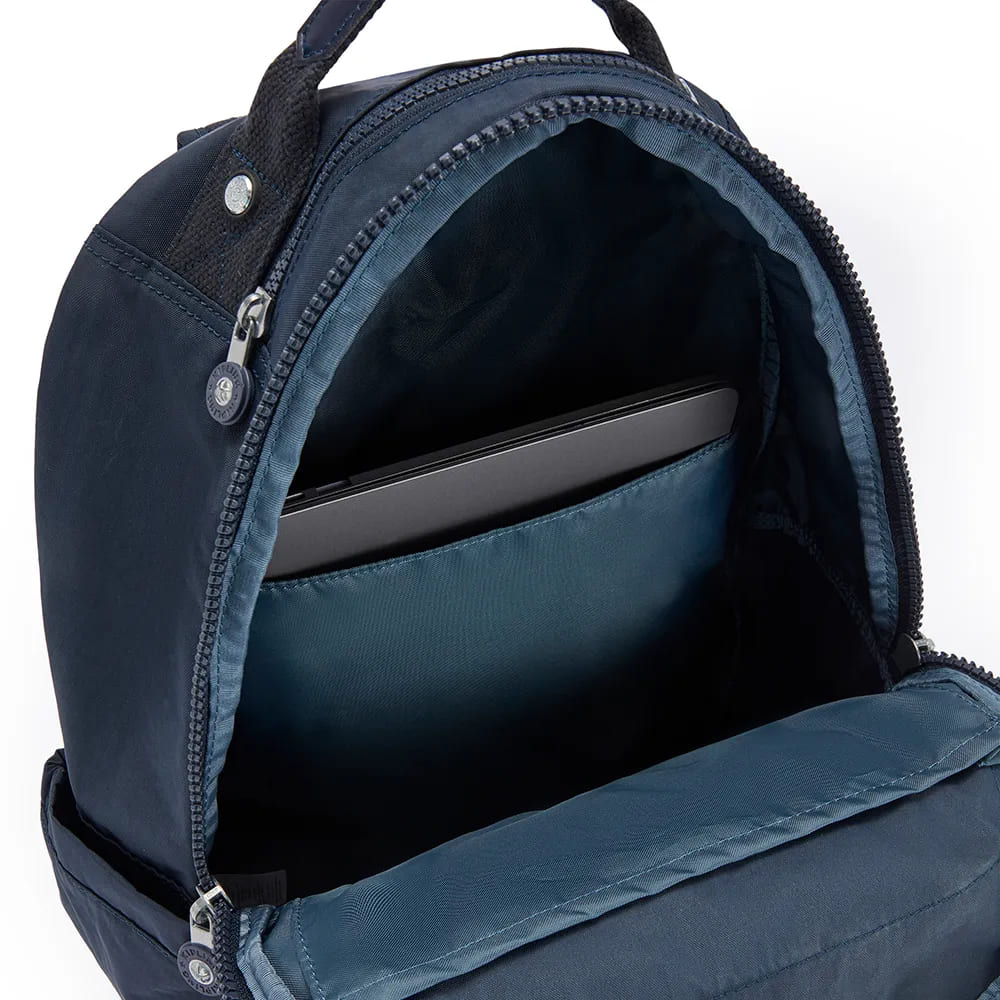Mochila Kipling Seoul True Blue Tonai Grande Azul