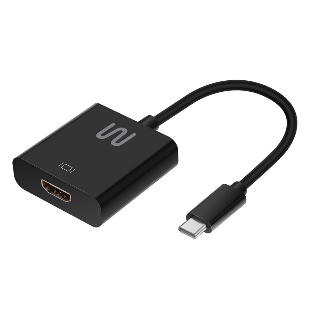 Conversor USB Type-C Macho para HDMI Fêmea Preto Multi - WI373