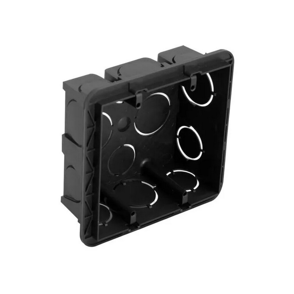 Caixa de Embutir 4X4 PVC Preto Legrand - 689045