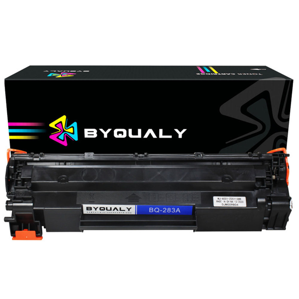 Toner HP 83 Preto Byqualy Potencial Suprimentos - BQ-283A