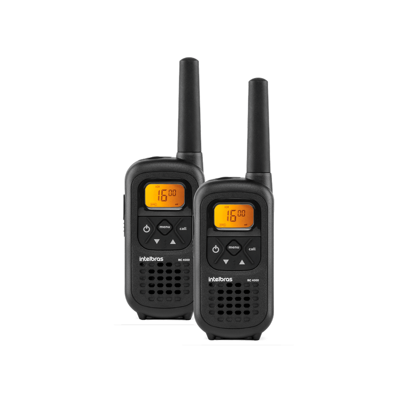 Rádio Comunicador Walkie Talkie Intelbras Alcance até 20 KM - RC4002