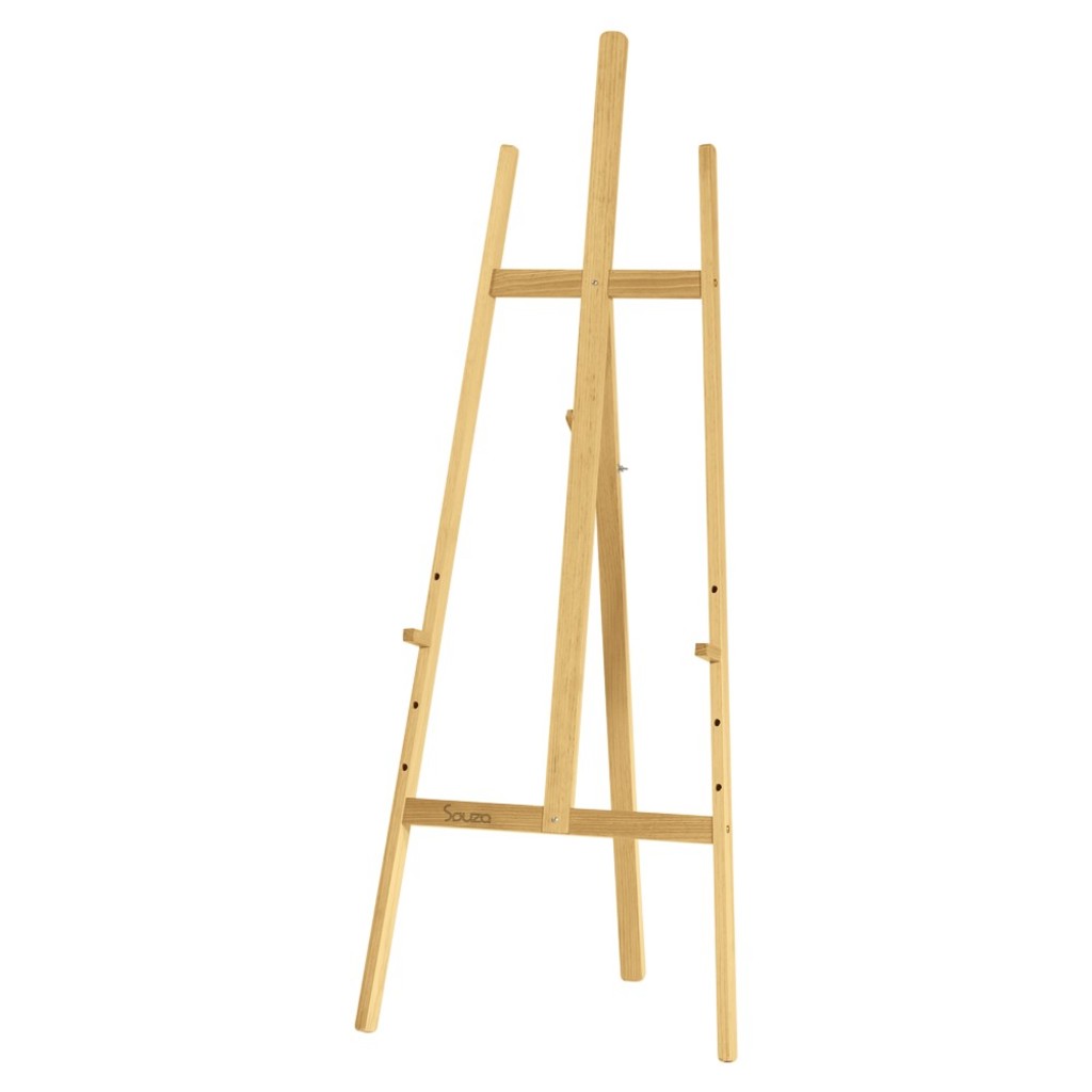 Cavalete de Madeira para Quadro 1,50 Metros Pinus Luxo Souza - 2402