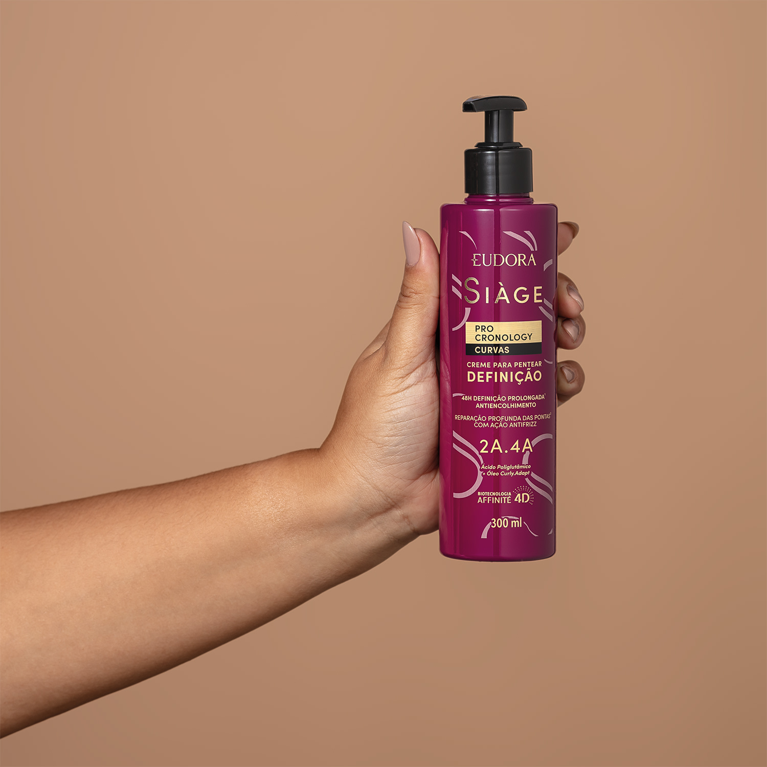 Creme para Pentear Definição Siàge Pro Cronology Curvas 300ml