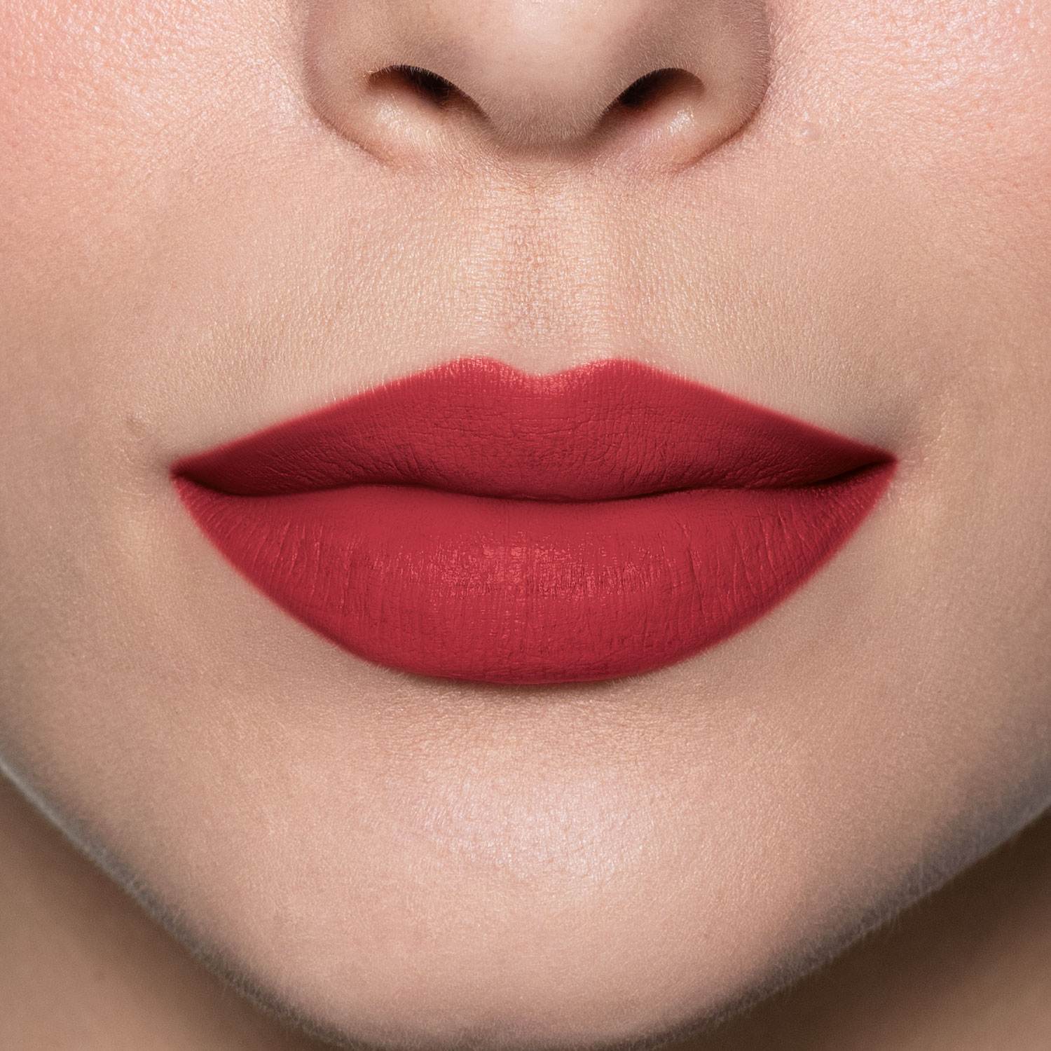 Refil Batom Matte Vermelho Coragem Glam Amulips 3,4g