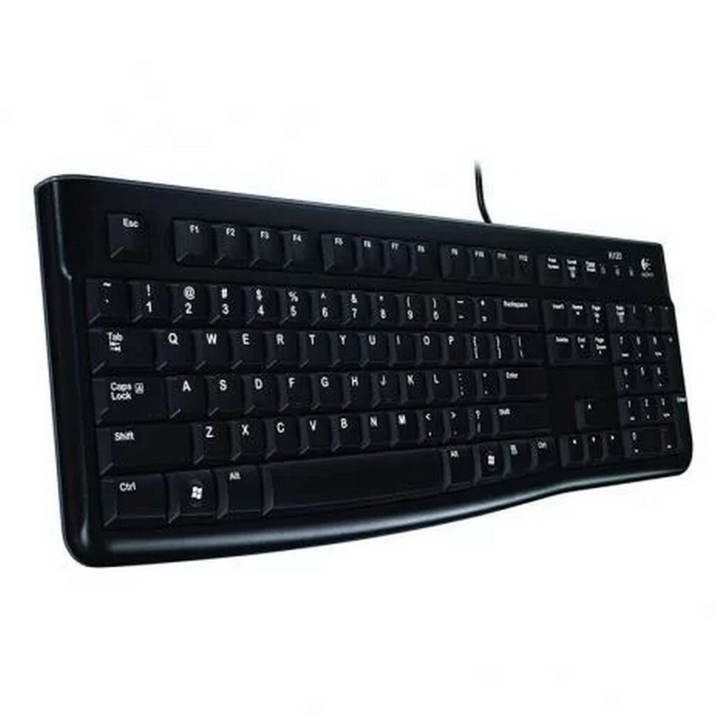 Teclado USB Logitech Preto - K120