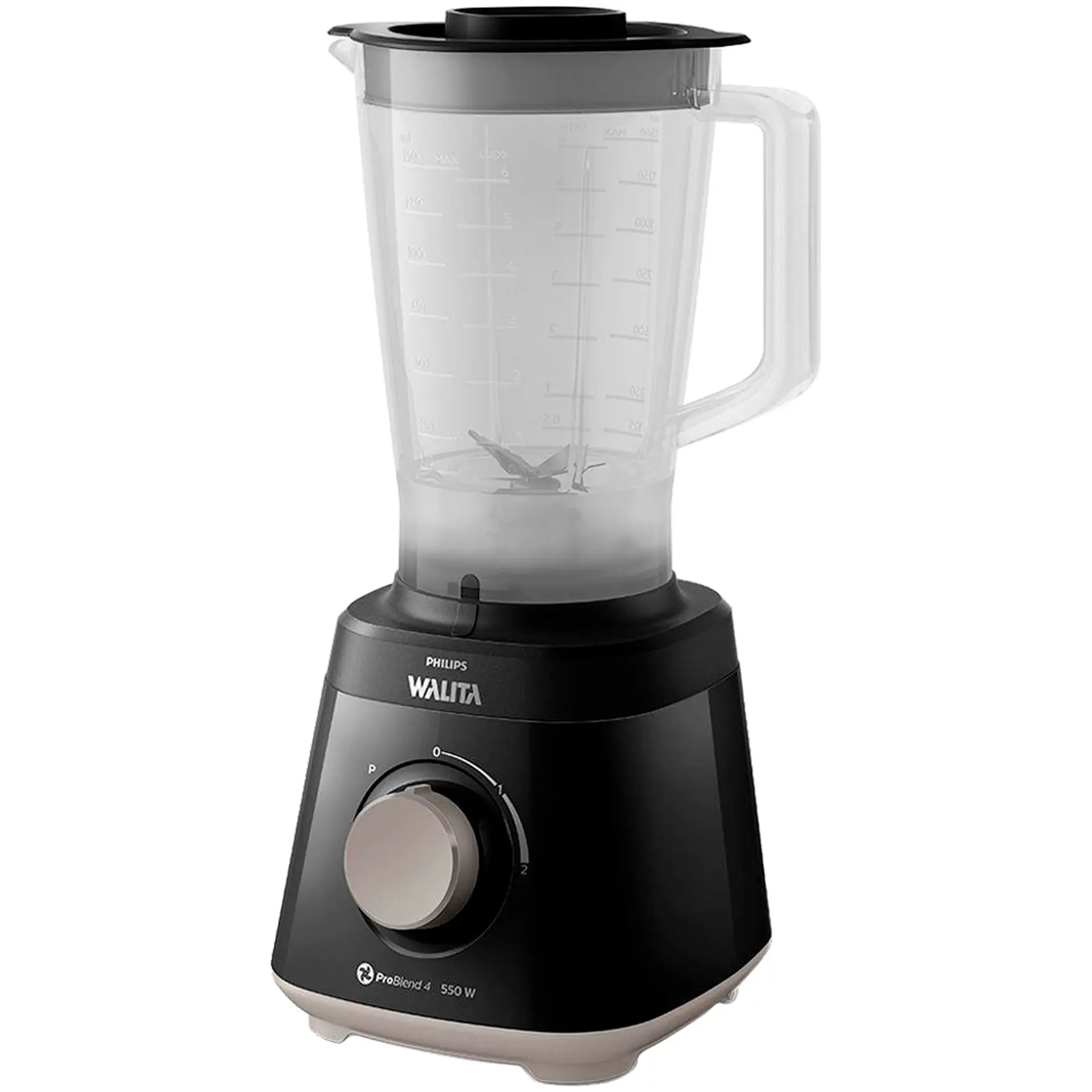 Liquidificador Philips Walita RI2110 2L 550W 2 Velocidades - Preto - 110 Volts