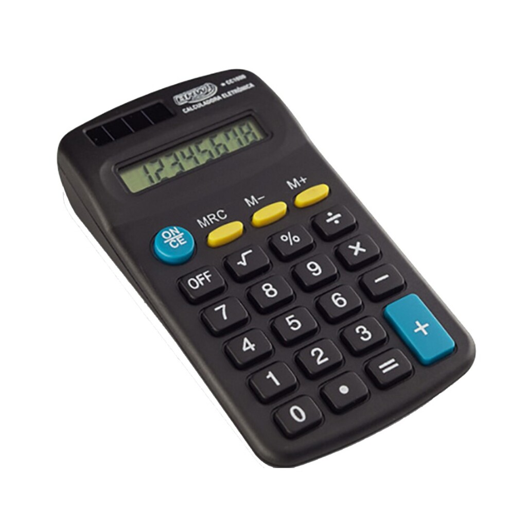 Calculadora Eletrônica de Bolso 8 Dígitos BRW - Unitário - CC1000